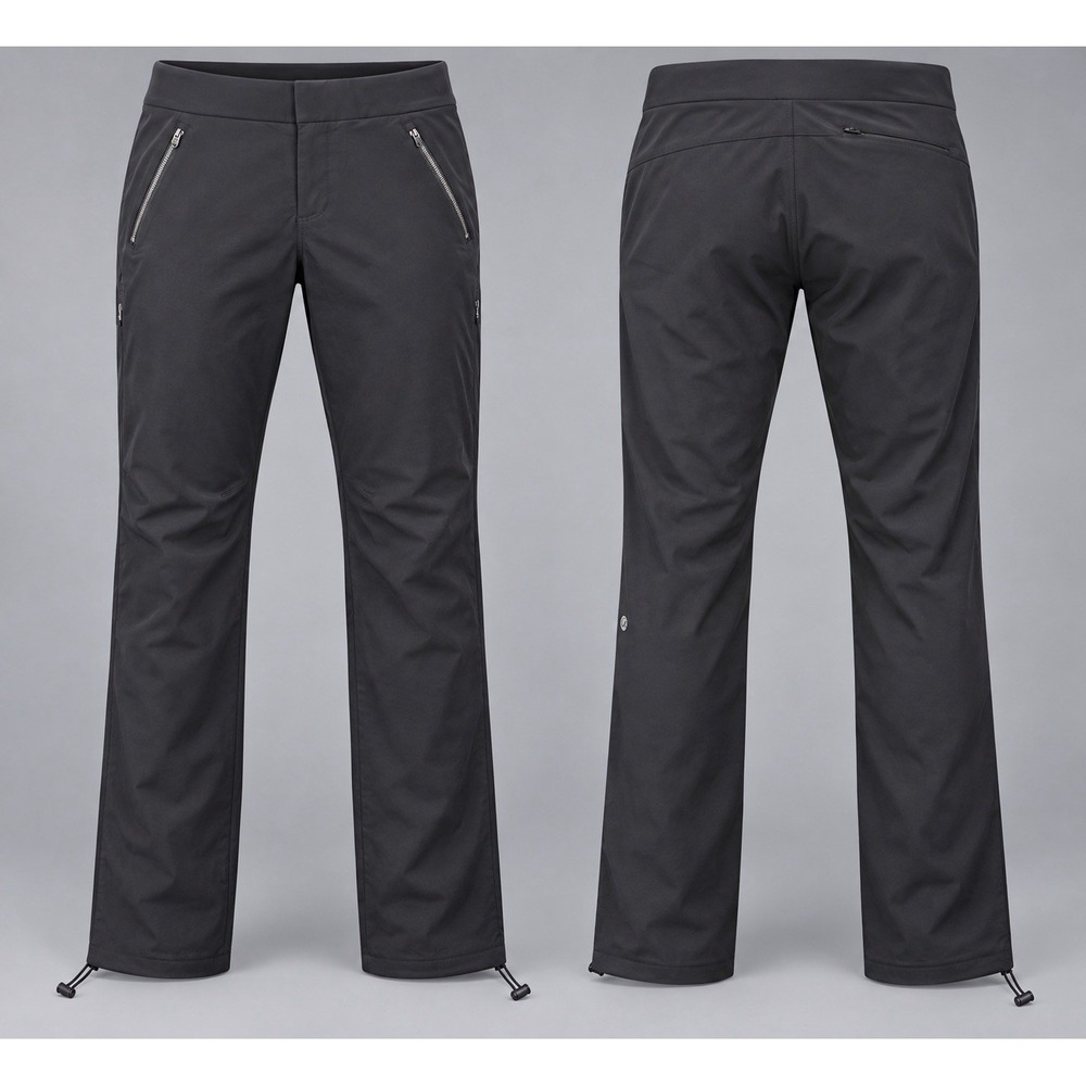 CRZ YOGA Studio Jogger Women S 4/6 black Lightweight Stretch Hiking Athleisure